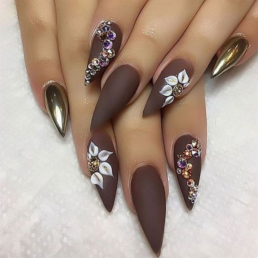 Бутоны и стразы