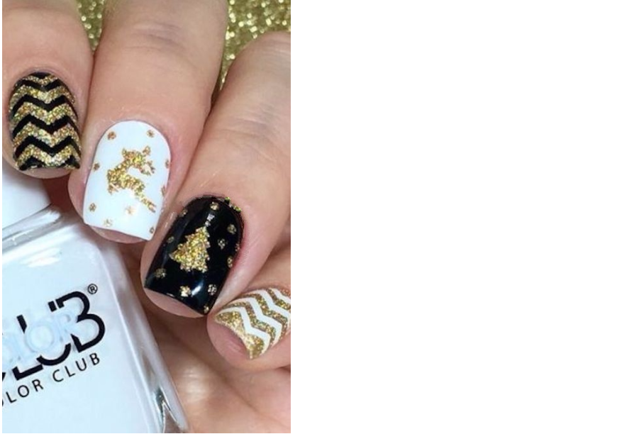 Новогодний маникюр Новогодний маникюр