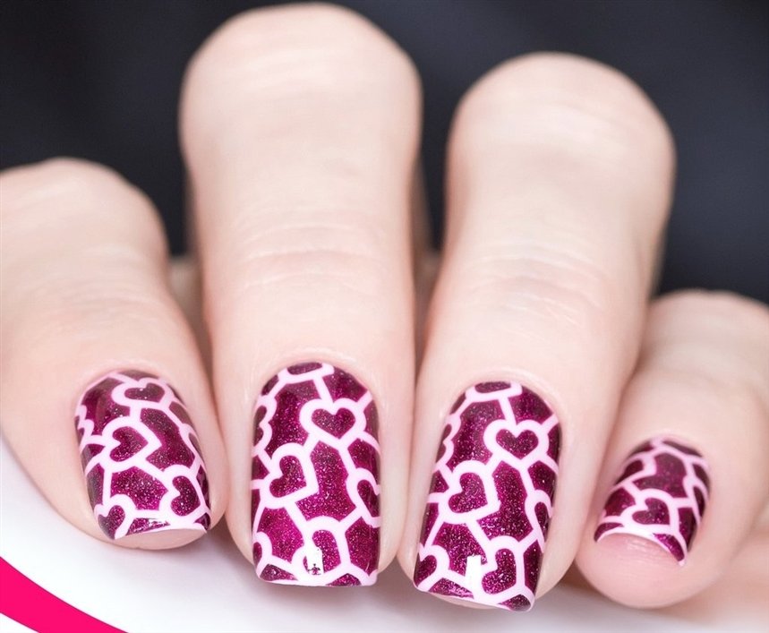 Мозаика на ногтях Мозаика на ногтях