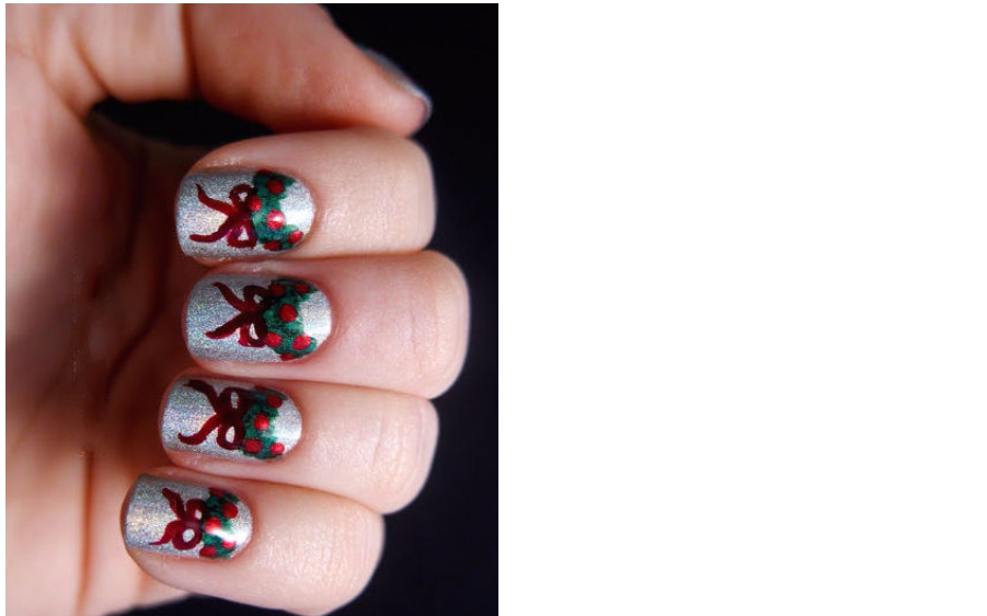 Новогодний маникюр Новогодний маникюр