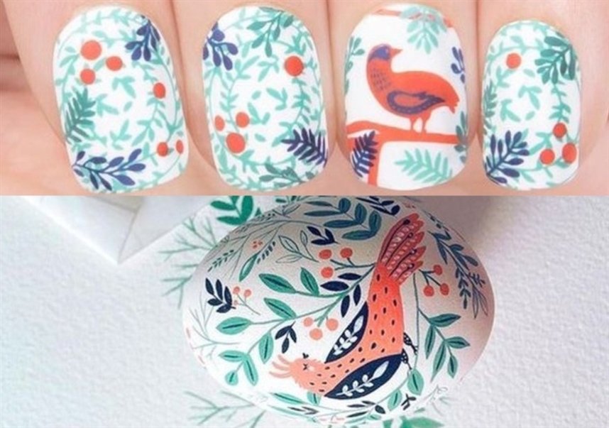 Пасхальный маникюр наклейки Пасхальный маникюр наклейки