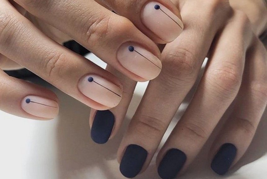 Точки на ногтях Точки на ногтях