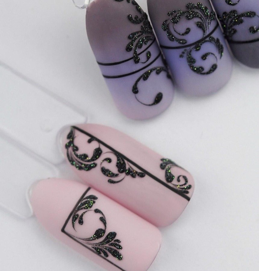 Кружевной 3D-маникюр 