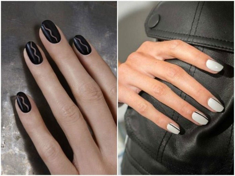 Абстрактный маникюр