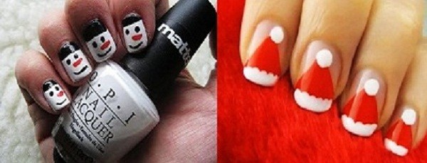 Простые идеи для зимнего маникюра Простые идеи для зимнего маникюра