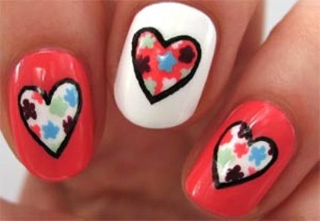 Сердце и цветы