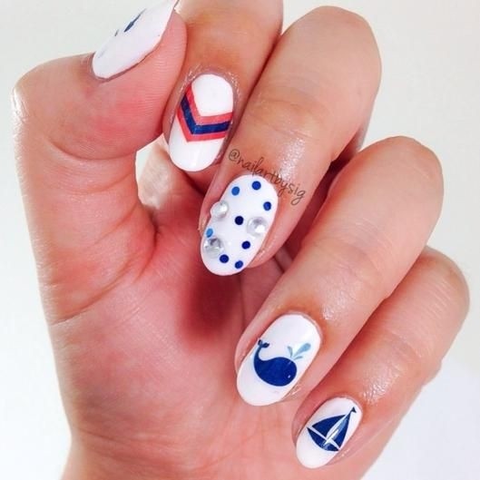 Летние мотивы на ногтях Летние мотивы на ногтях