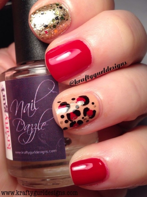 Красный цвет на ногтях Красный цвет на ногтях