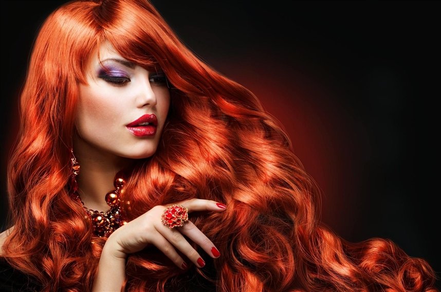 Как окрасить волосы хной в рыжий цвет