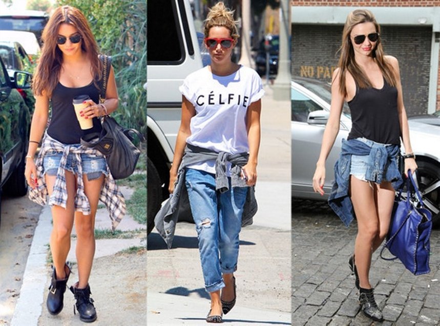 Рубашка на талии