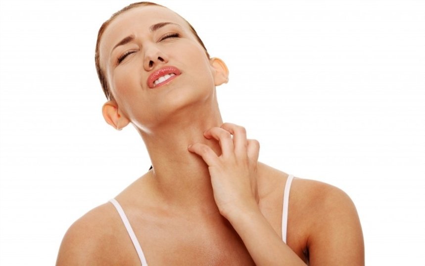 Не трогать руками шею