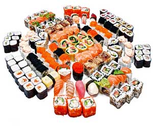 приготовление суши приготовление суши