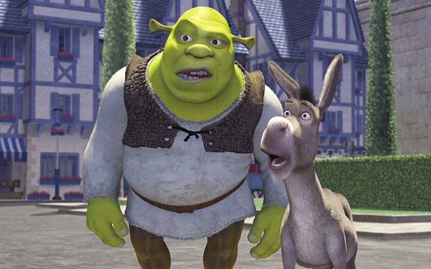 Огр с ослом Огр с ослом