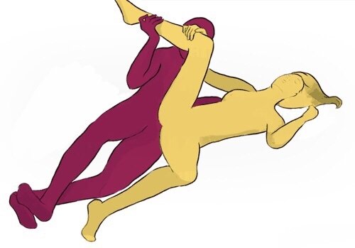 Позы для секса на боку 