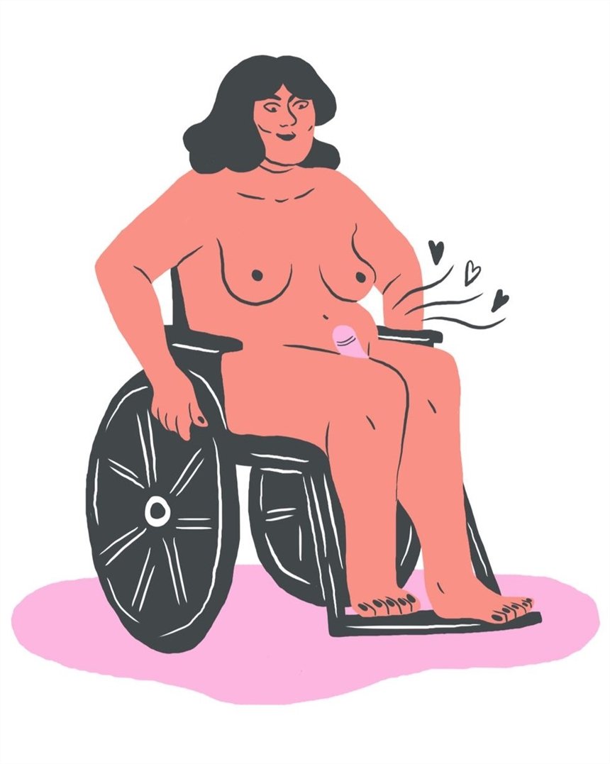 Paraplegic Nude