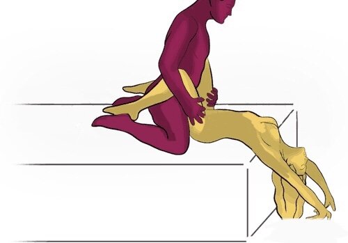 Позы для секса на коленях 