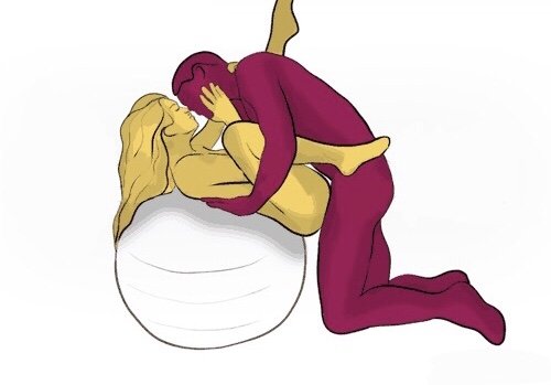 Позы для секса на коленях 