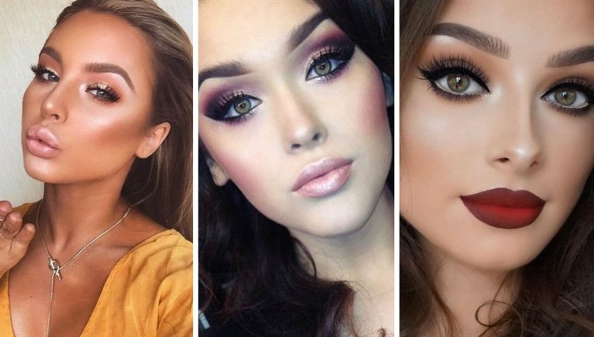 Слишком много макияжа