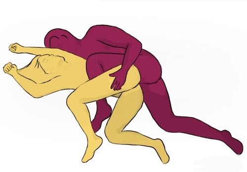 Позы для секса на боку 