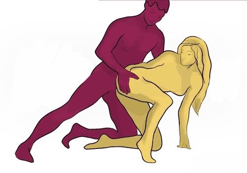 Позы для секса на коленях 