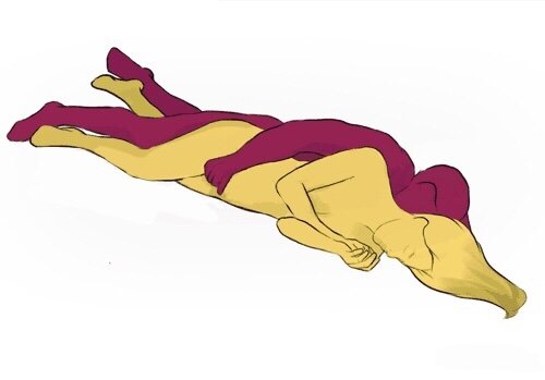 Позы для секса на боку 