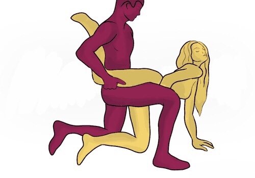 Позы для секса на коленях 