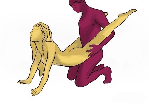 Позы для секса на коленях 