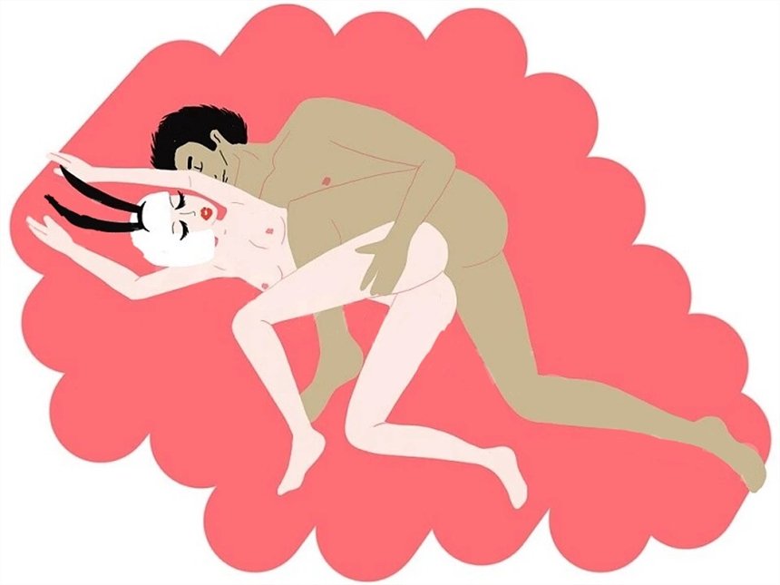 Позы для секса на боку 