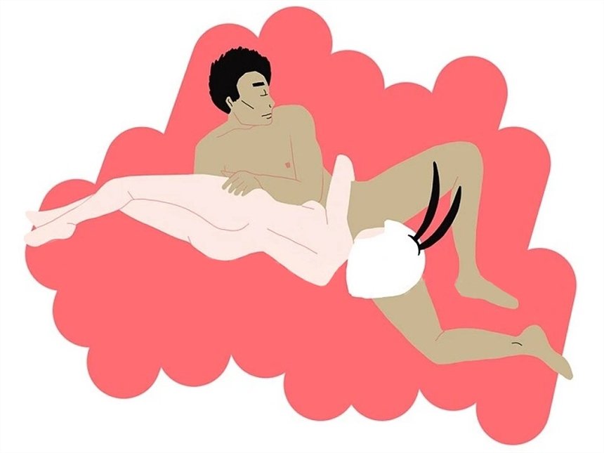 Позы для секса на боку 