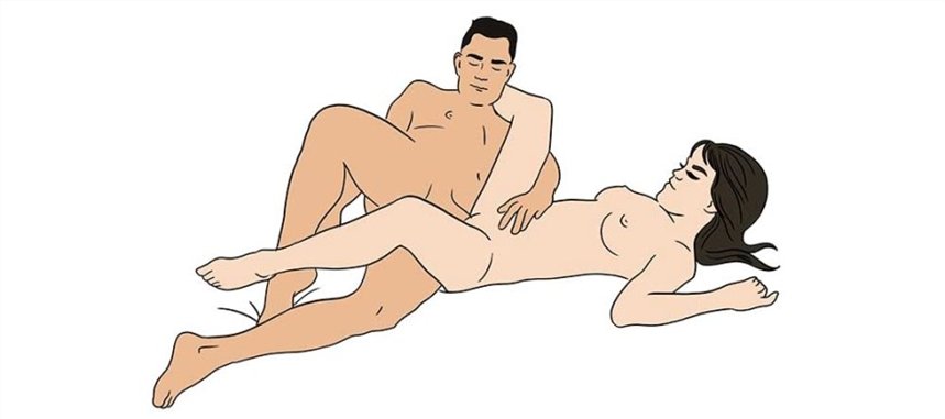 Секс-поза ложечек