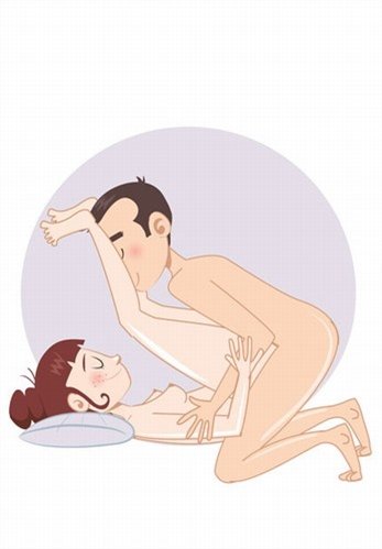 Позы для секса на коленях  Позы для секса на коленях