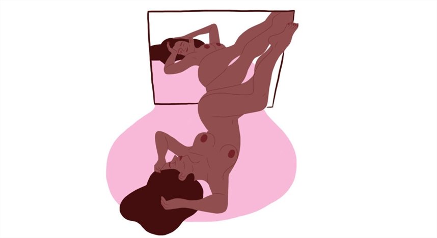 Поза для мастурбации 