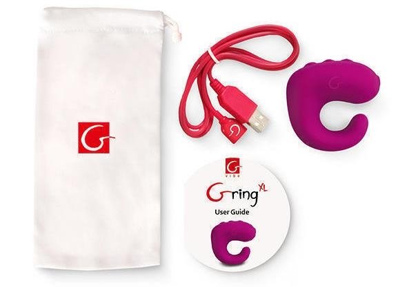 Вибрирующая насадка на палец