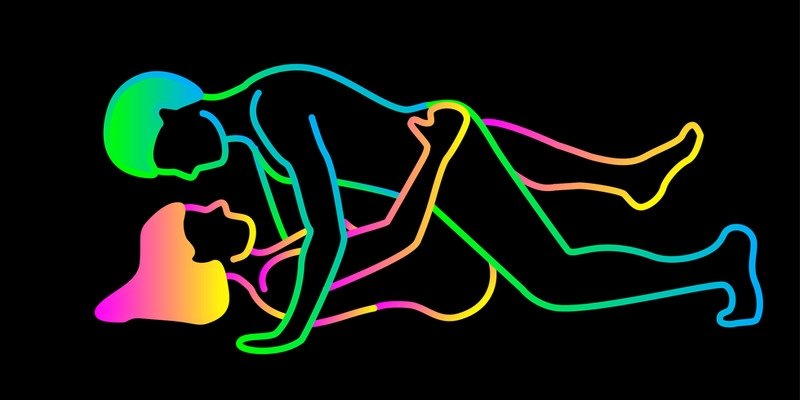 Необычная поза в сексе