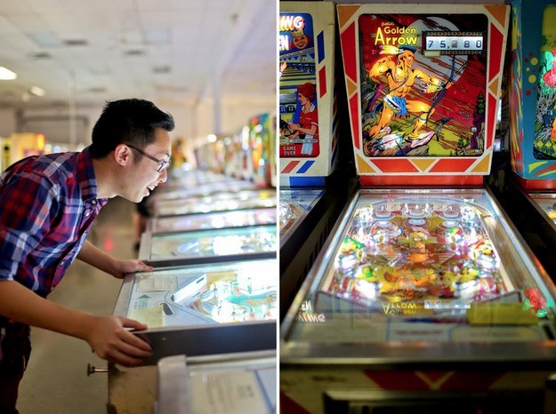 Сыграйте на старинных игровых автоматах 1950-х годов