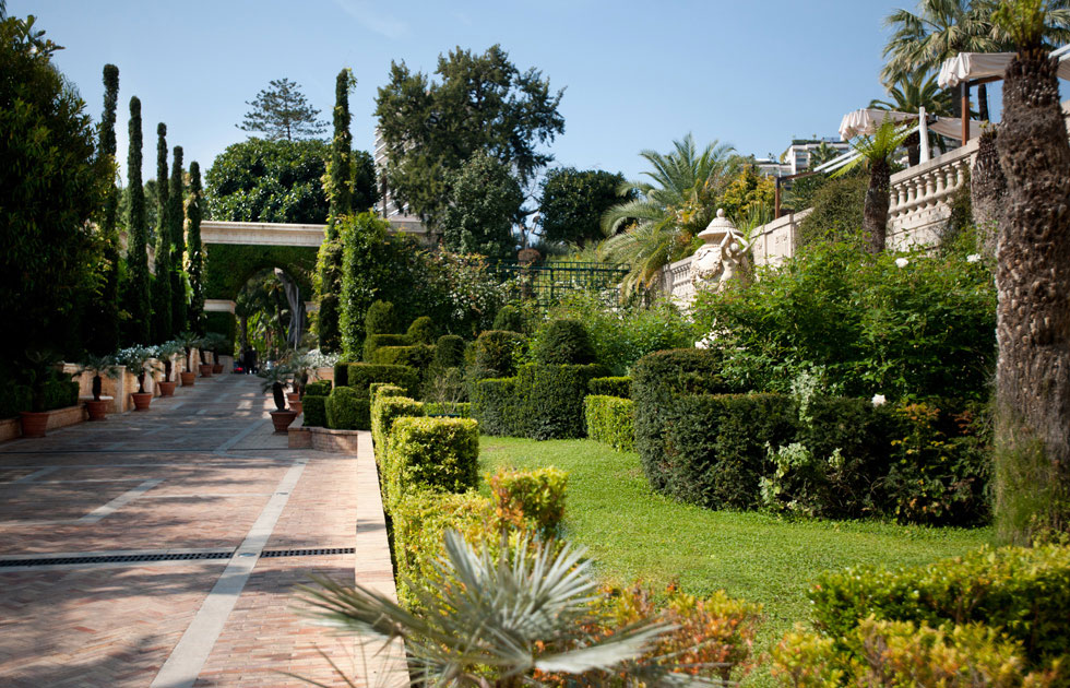 Отель Метрополь, сад 