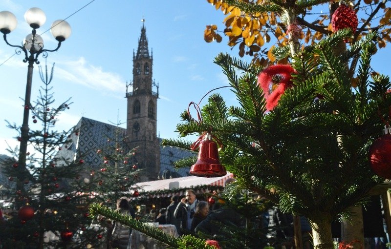 Рождественская ярмарка в Больцано в 2017 году