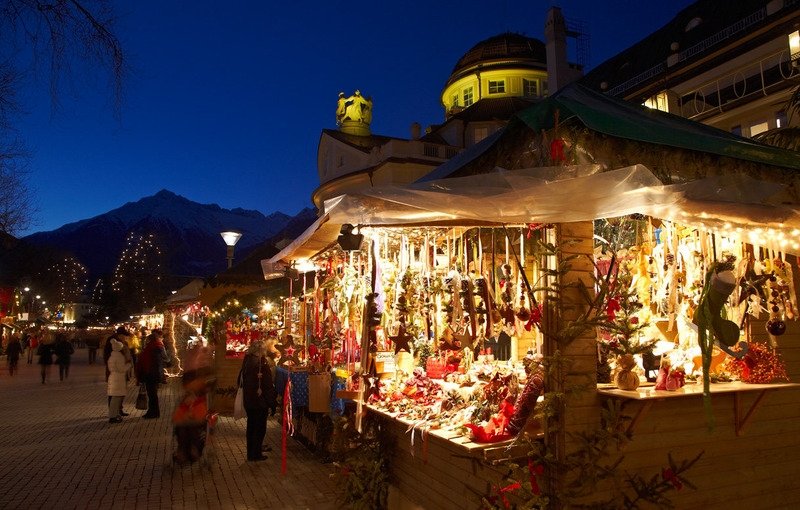 Рождественская ярмарка в Больцано в 2017 году