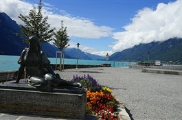 Бриенц - очаровательный городок в Швейцарских Альпах, откуда вам не захочется возвращаться