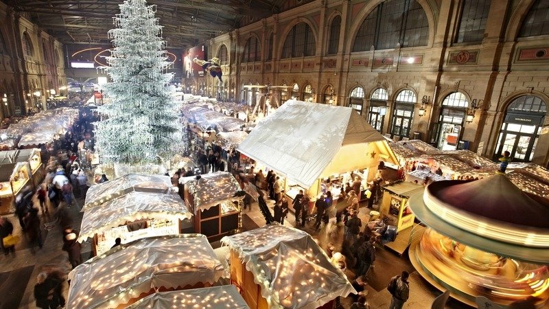 Рождество в Цюрихе 2017 год