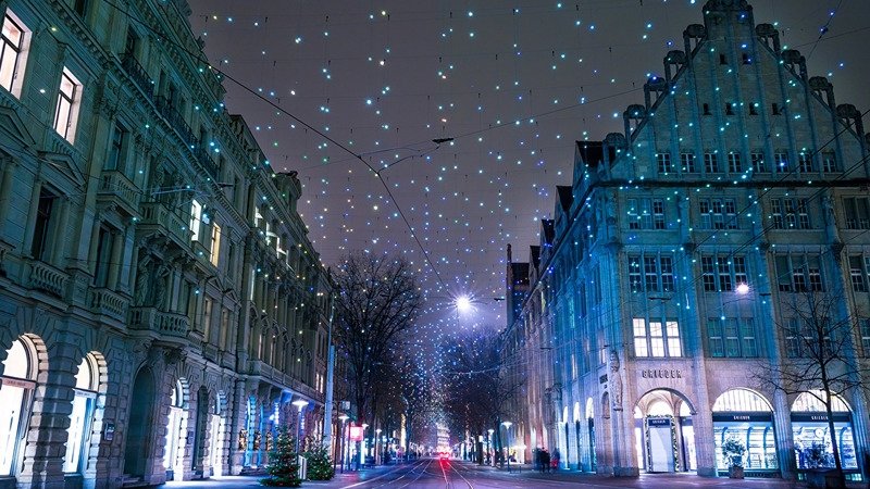 Рождество в Цюрихе 2017 год