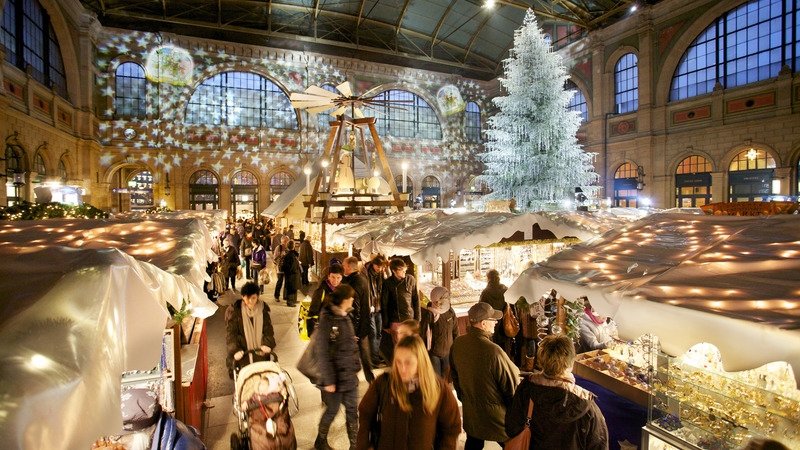 Рождество в Цюрихе 2017 год