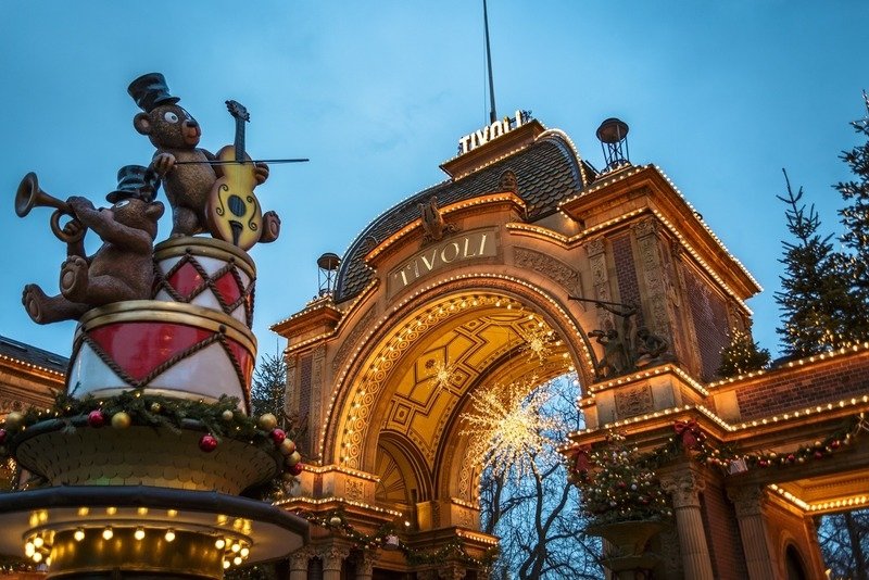 Рождественская ярмарка в Копенгагене 2017 год