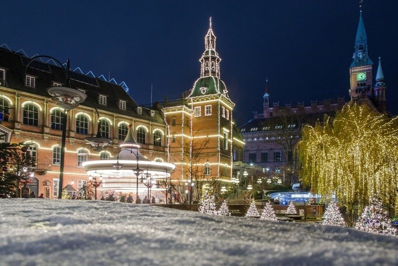Рождественская ярмарка в Копенгагене 2017 год