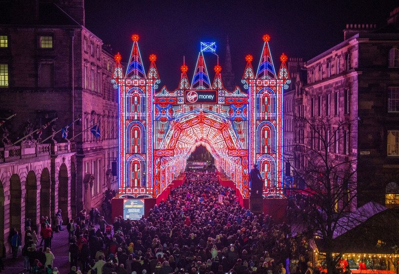 Рождество в Эдинбурге 2017 год