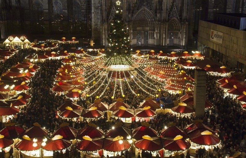 Рождественские ярмарки в Кельне 2017 год