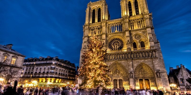 Рождество в Париже 2017 год