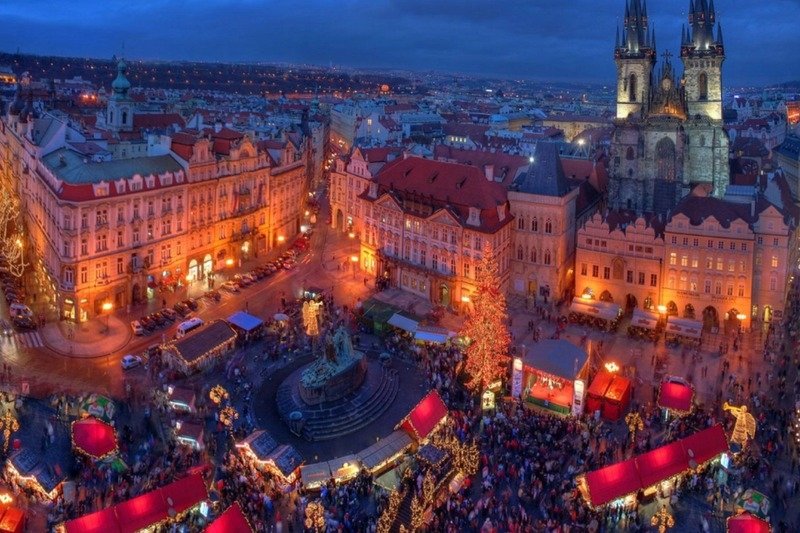 Рождественские ярмарка в Праге 2017 год