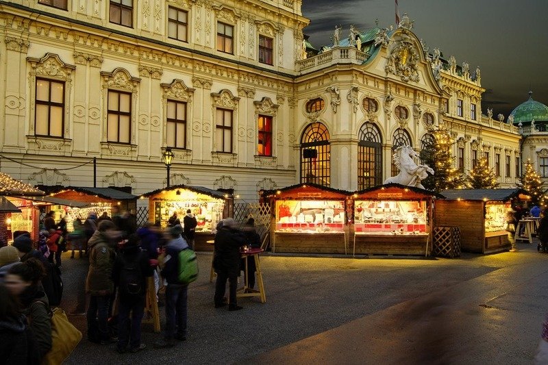 Рождественские ярмарки в Вене 2017 год