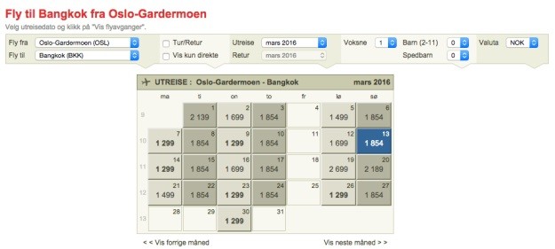 Осло и Бангкок